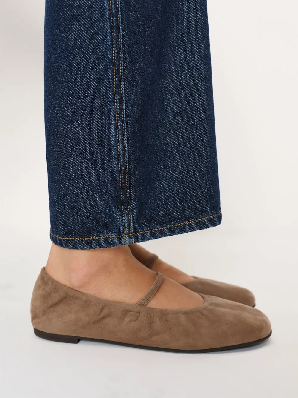 BRAND NEW REFORMATION Buffy Ruched Ballet Flat SIZE 7